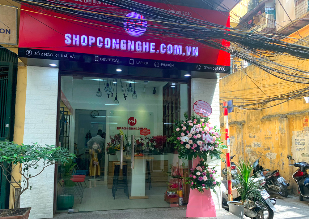 Sửa chữa điện thoại iPhone uy tín tại Hà Nội 3 Shop Công Nghệ