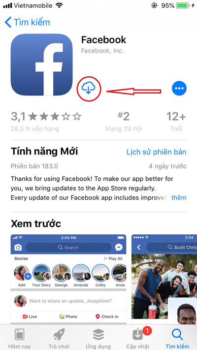 Cài đặt ứng dụng phiên bản cũ cho các máy iOS thấp 5 c5