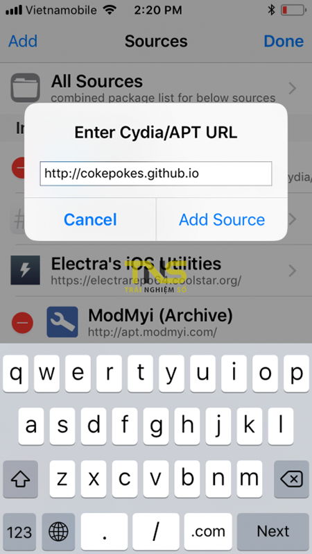 Cài đặt ứng dụng phiên bản cũ cho các máy iOS thấp 9 c9