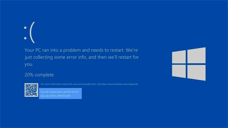 Lỗi màn hình xanh trên Windows 10 và hướng khắc phục 3 Windows 10