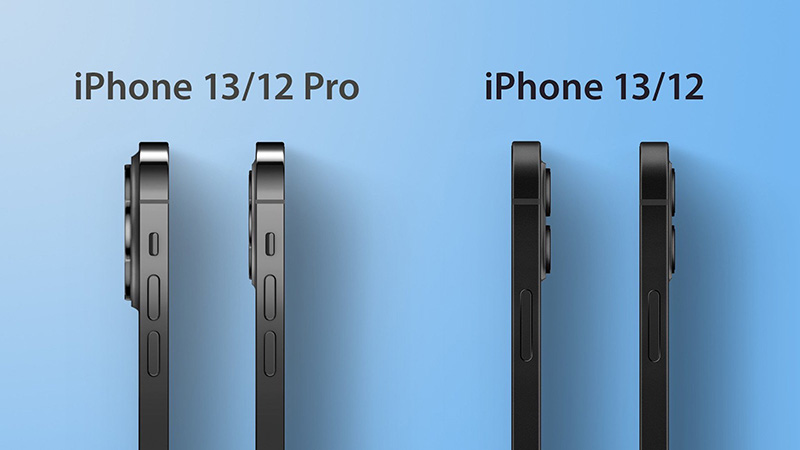 iPhone 13 Pro (iPhone 12s Pro) sẽ có cụm camera to hơn đáng kể, thân máy dày hơn 2 iphone 13 camera sides 1