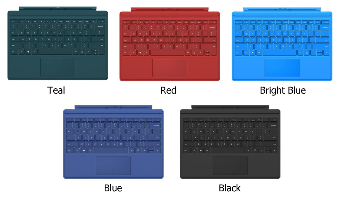 Surface Pro 4 Type Covers surfacestore