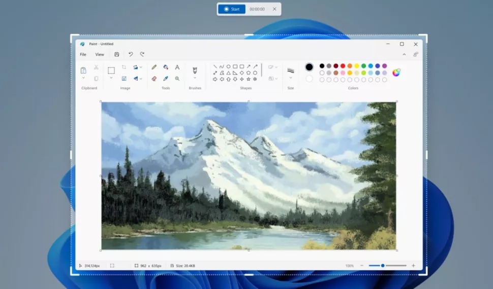 Windows 11 Snipping Tool 2